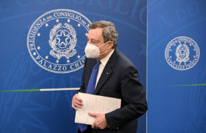 Conferenza stampa del Presidente Mario Draghi