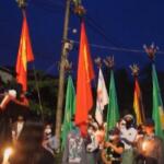 Myanmar, fiaccolata contro il golpe a Dawei