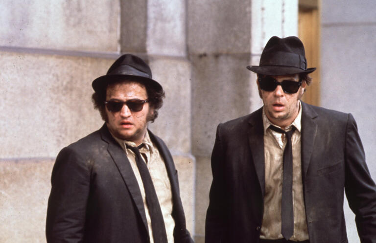 The Blues Brothers. Dan Aykroyd, John Belushi