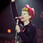 Lisa Stansfield si esibisce al Freddie Mercury Tribute Concert