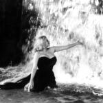 Anita Ekberg nel film La dolce vita di Federico Fellini