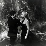 Marcello Mastroianni e Anita Ekberg