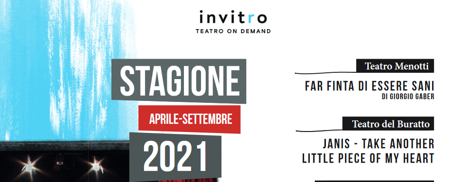 Teatro on demand, al via la prima stagione on line