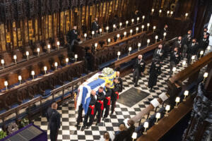 Funerali di Filippo interno cappella