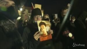 proteste dopo la morte di Daunte Wright