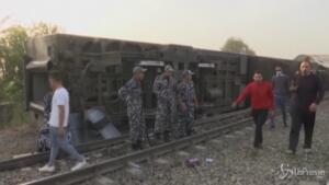 Incidente ferroviario in Egitto