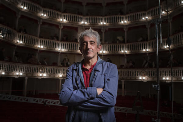 Sergio Rubini sul set I Fratelli De Filippo photo by Eduardo Castaldo