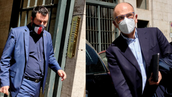 Salvini e Letta d'accordo sulla Superlega