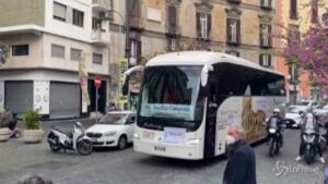 Protesta dei bus turistici