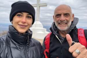 Paolo Brosio con Marialaura