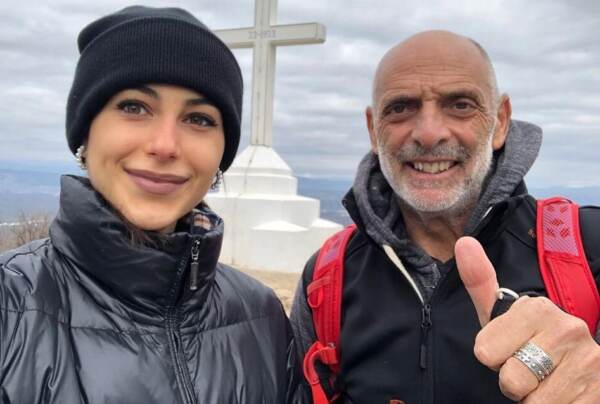 Paolo Brosio con Marialaura