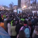 Russia, manifestazione pro Navalny a Vladivostok