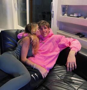 Nicolò Zaniolo e Chiara Nasti