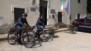 biciclette elettriche per carabinieri nei Parchi
