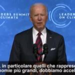 Clima, Biden: “Dobbiamo muoverci velocemente, è il decennio decisivo”
