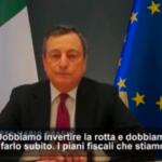 Clima, Draghi: “Con Recovery 70 miliardi in infrastrutture e mobilità sostenibile”