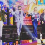 Mara Maionchi con i giudici di Italia's got talent