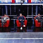 I giudici di Amici: Stash, Emanuele Filiberto e Stefano De Martino,