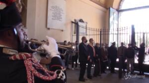 celebrazioni a Napoli con De Magistris