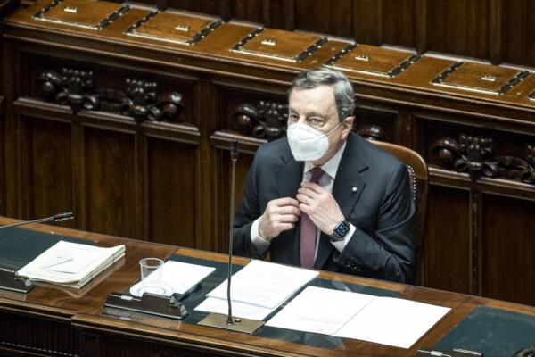 Camera dei Deputati - Comunicazioni del Presidente del Consiglio Mario Draghi sul Recovery plan