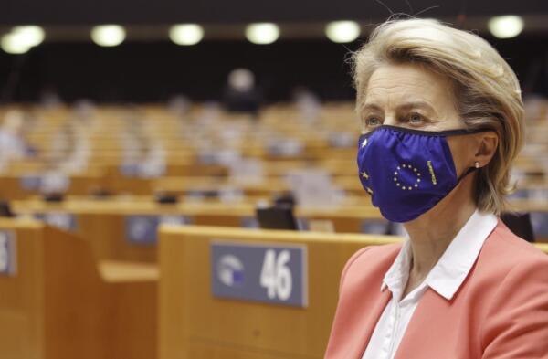 Sofagate in Turchia, Von der Leyen alla plenaria del Parlamento europeo