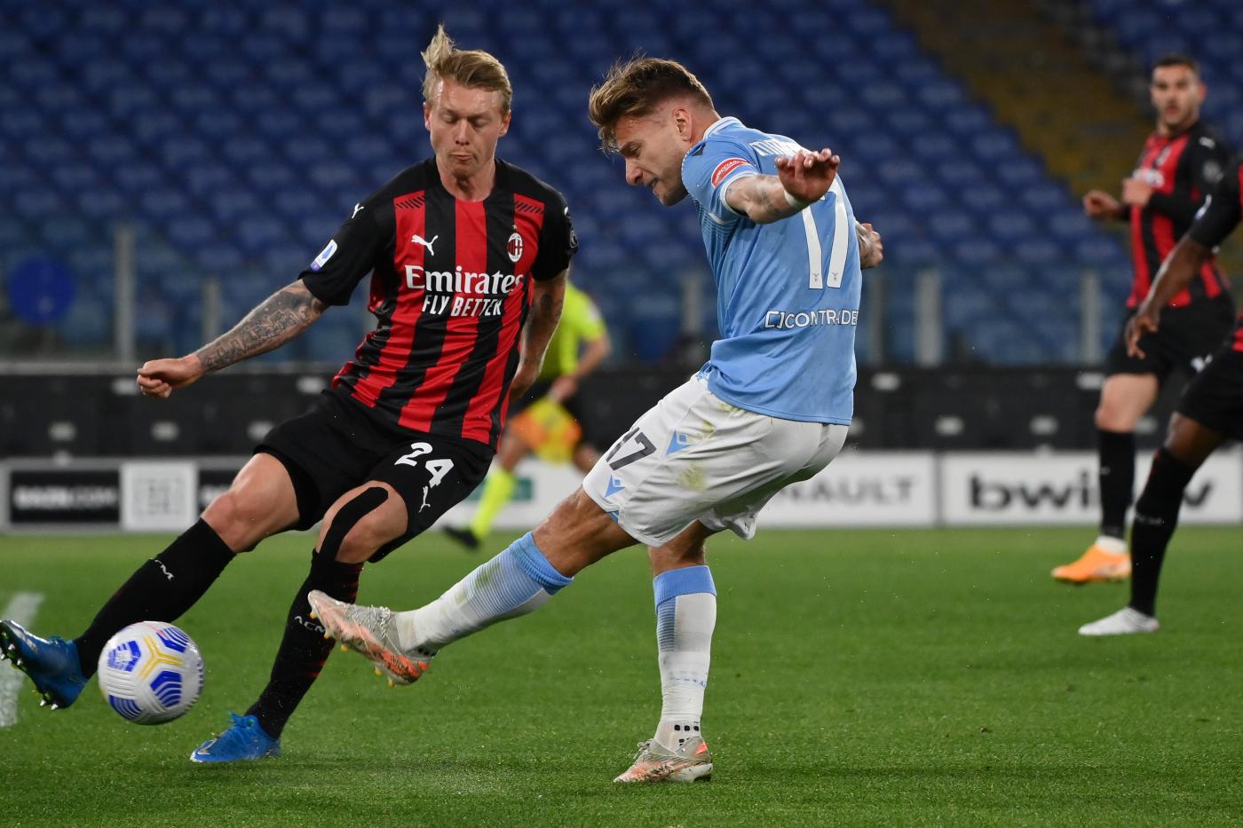 Calcio, Serie A: Lazio-Milan 3-0 finale Calcio, Serie A: Lazio-Milan 3-0 finale