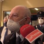 Coprifuoco, De Luca: “La raccolta firme della Lega una stupidaggine”