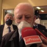 Napoli, De Luca: “Alleanza Pd-M5S cosa fatta per Di Maio? Chi si accontenta gode”