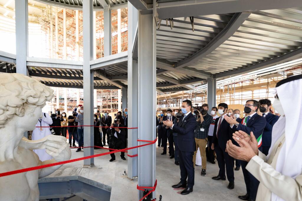 Galleria foto 'Expo 2020, svelata la riproduzione del David di Michelangelo' - foto 5