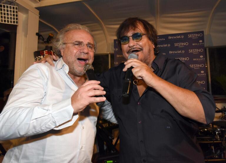 Una performance di Smaila con Jerry Calà