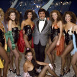 Umberto Smaila con le ragazze Cin Cin di Colpo Grosso dal 1987 al 1992