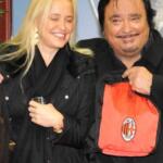 Umberto Smaila con la moglie Fanny Minati