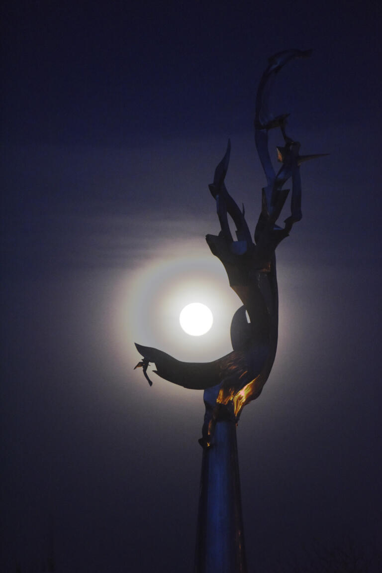 Michigan Superluna rosa del 2021