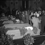 Funerale dei giocatori del Torino morti nella tragedia di Superga.