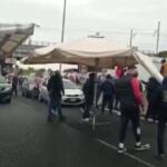 Roma: gli ambulanti bloccano il Grande Raccordo Anulare