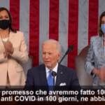 Covid, Biden: “Fatti oltre 220milioni vaccini”