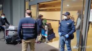 passeggeri in quarantena
