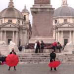 Danza, il sit in di protesta in Piazza del Popolo: “Siamo stati dimenticati”