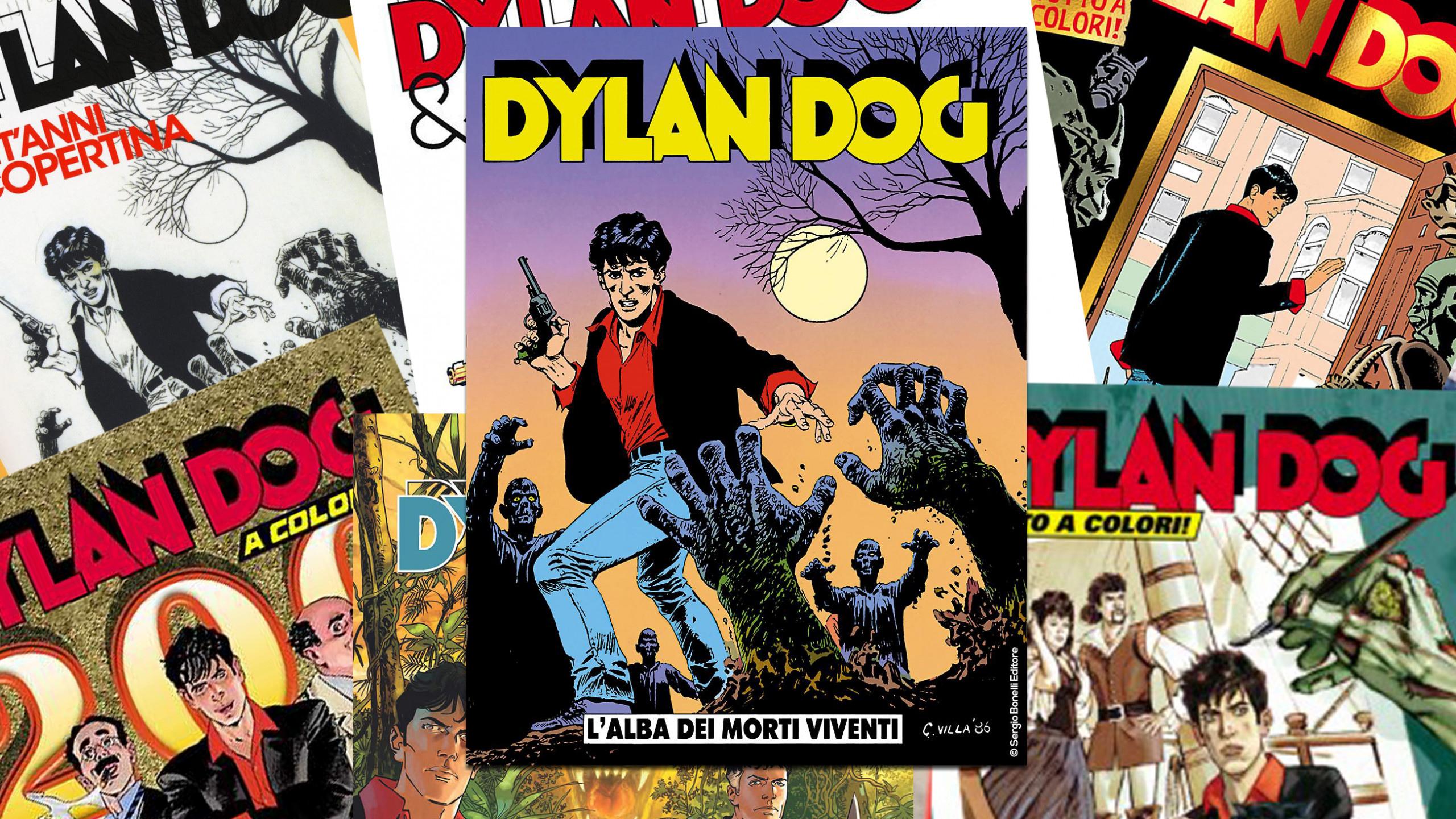 Auguri di buon compleanno a Tiziano Sclavi, il “papà” di Dylan Dog – GALLERY