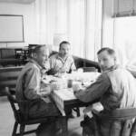 L'equipaggio della missione Apollo 11.