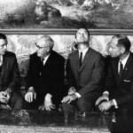 Nell Armstrong, E. Aldrin e Michael Collins.