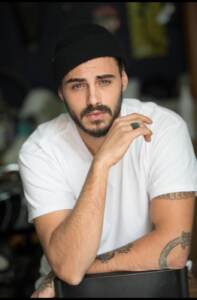 Francesco Monte posa come modello Francesco Monte ritratti esclusivi