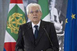 Roma, celebrazioni al Quirinale per l'anniversario della liberazione d'Italia