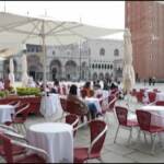 Riaperture: a Venezia si rivedono i turisti in Piazza San Marco