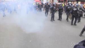 scontri con la polizia