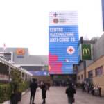 Porta di Roma: inaugurato centro vaccinale con Zingaretti, Figliuolo e Curcio