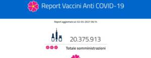 report vaccini