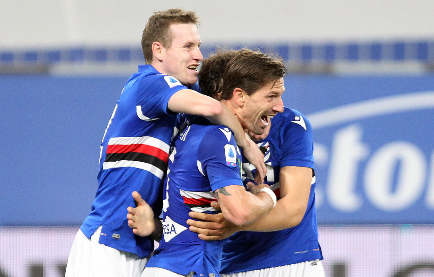 Calcio, Sampdoria piega una Roma sempre più in crisi. Dzeko sbaglia rigore Calcio, Sampdoria piega una Roma sempre più in crisi. Dzeko sbaglia rigore