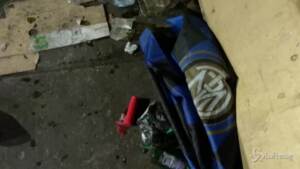 devastazione dopo la festa scudetto dell'Inter
