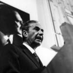 Aldo Moro al consiglio nazionale DC.